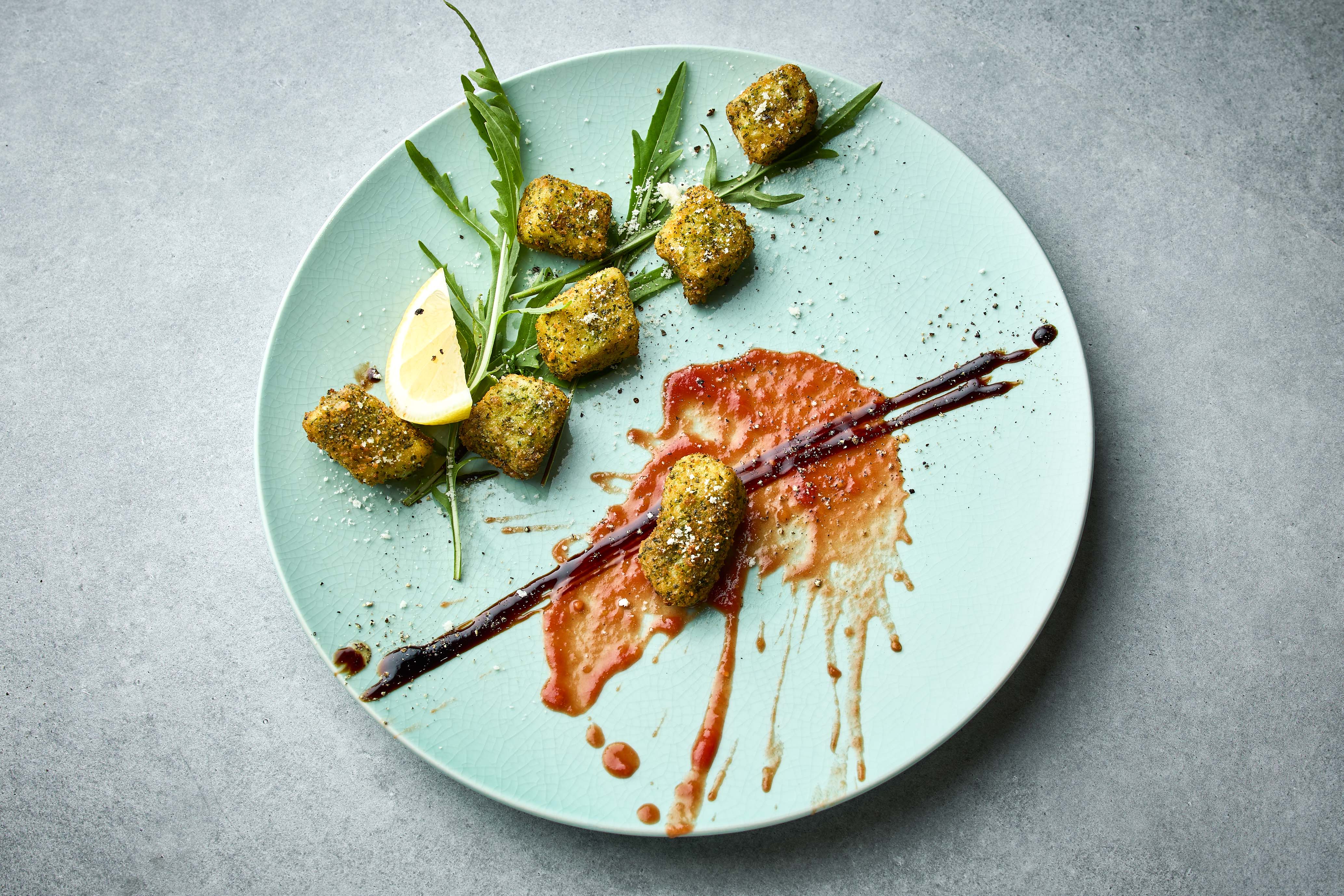 カジキマグロのフライ フィレンツェ風の画像