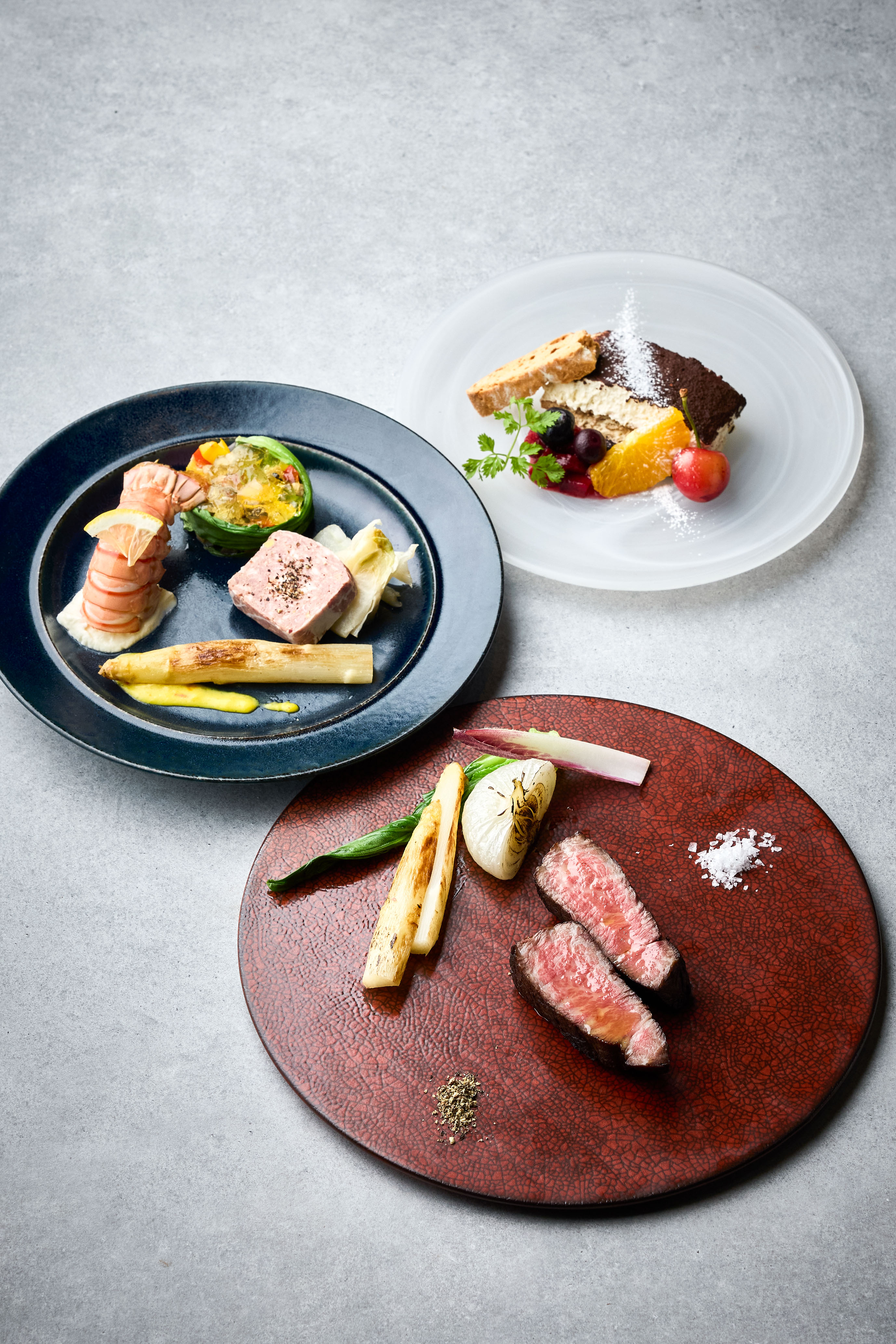 ディナーコースの画像